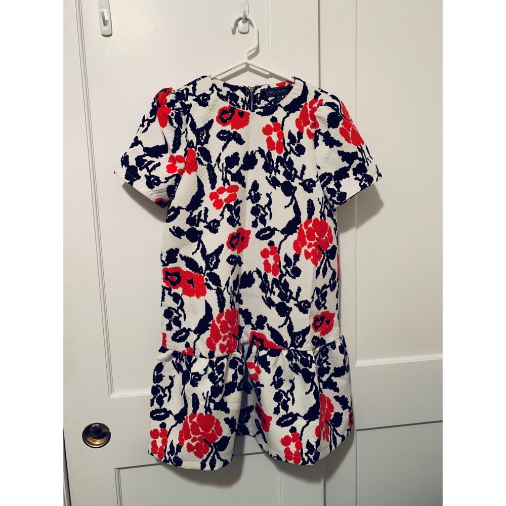 ASOS Girls On Film white dress with red flowers